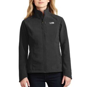 Women's Black Northface Windwall Soft Shell Jacket Sz XL